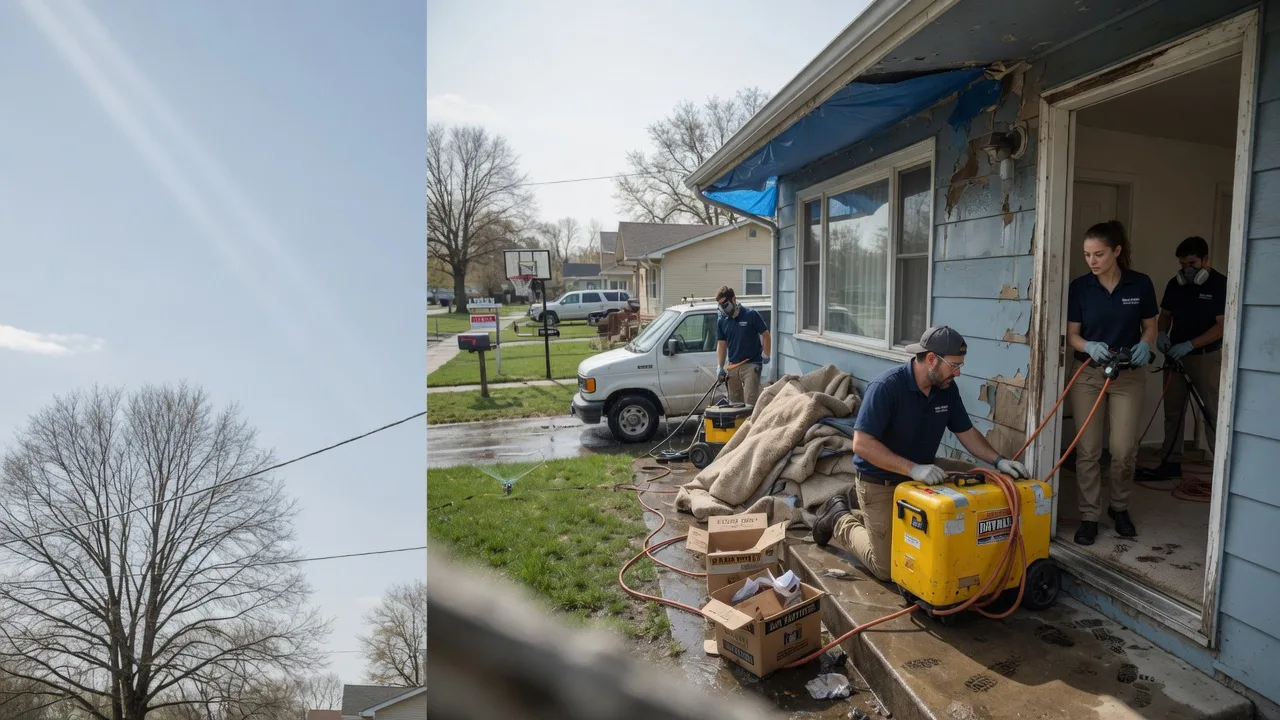Basement Flood Cleanup in Coalgate, OK near me